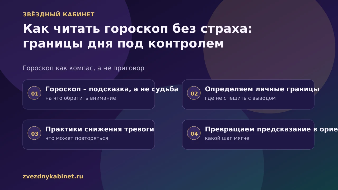 Как читать гороскоп без страха: границы дня под контролем